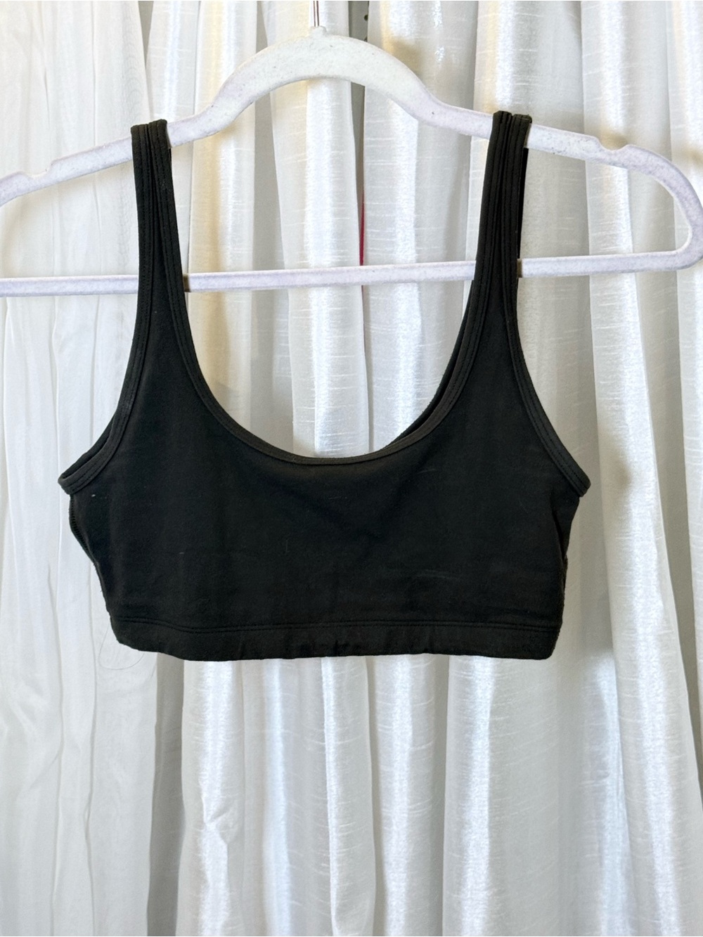 Aritzia olive green Scoop Neck Bralette